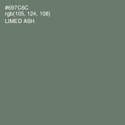 #697C6C - Limed Ash Color Image